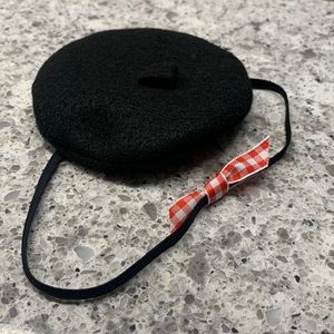 Dog 🐶👩‍🎨🇫🇷 Beret from France for a dog, cat, iguana, or ferret!